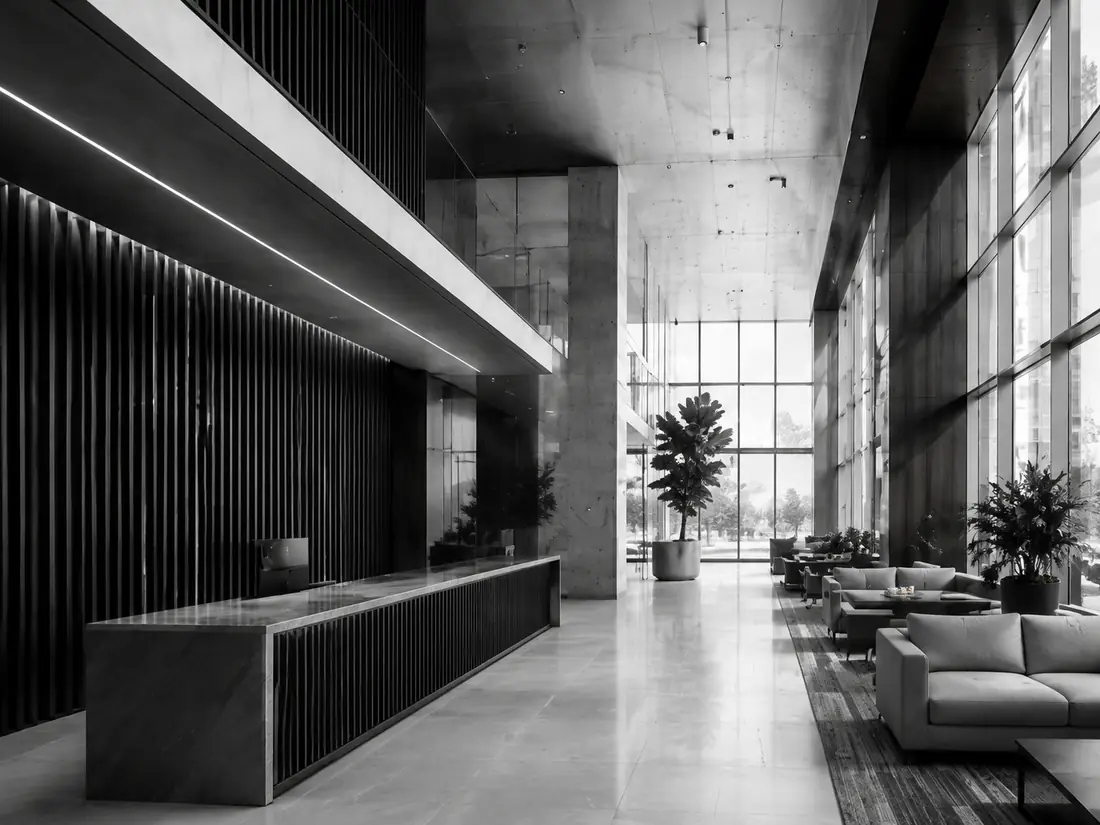 Obra comercial entregue